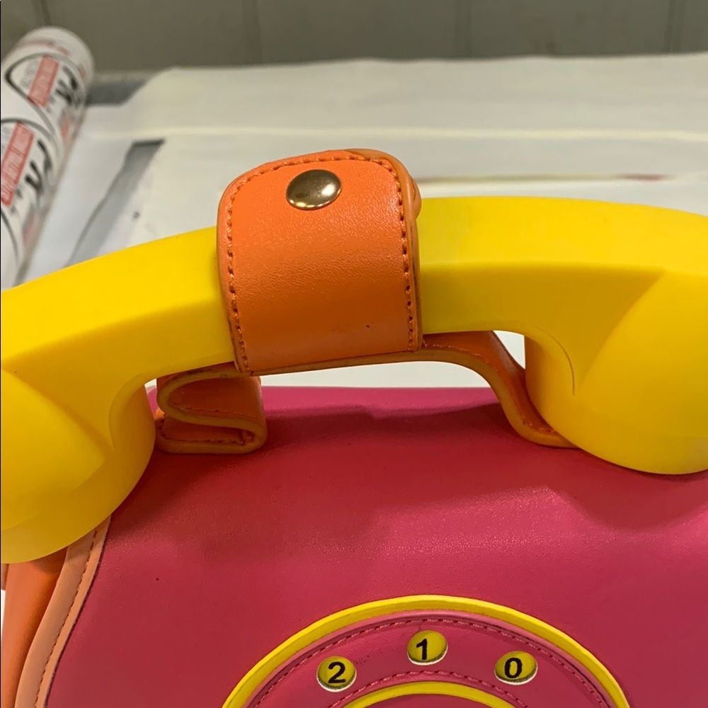 Colorful Retro Telephone Handbag - Picture 2 of 4